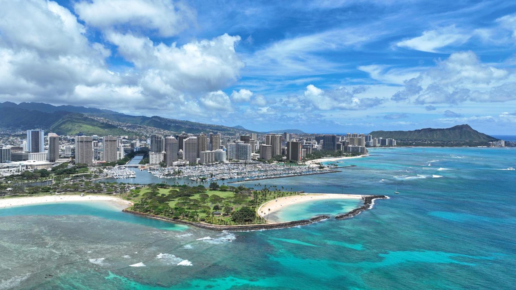 Luxury Ala Moana Resort 25Th Floor With Balcony Honolulu Buitenkant foto